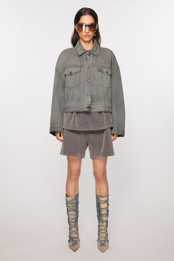Acne Studios - Denimjacke – gecroppt mit lockerer Passform
