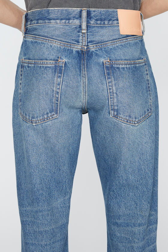 Acne Studios - Jeans in regulärer Passform – 1992 - Mittelblau