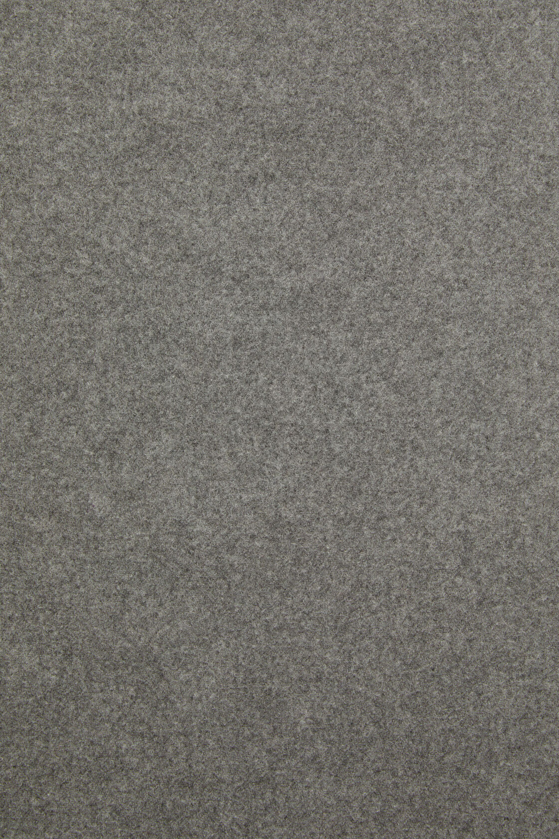 Cashmere fringe scarf - Narrow, Grey Melange, 2000x