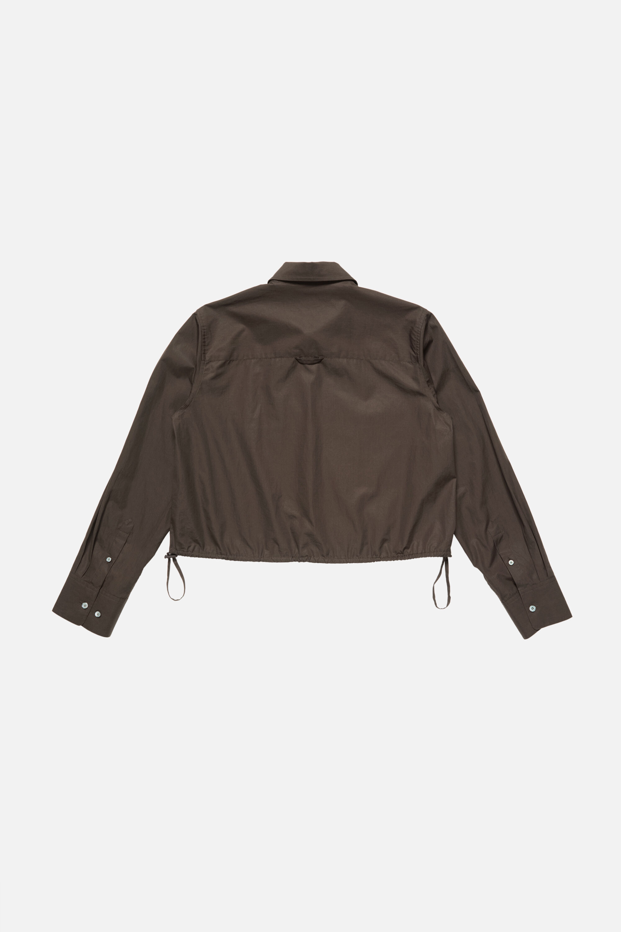 Acne Studios - Button-up over shirt - Cacao brown