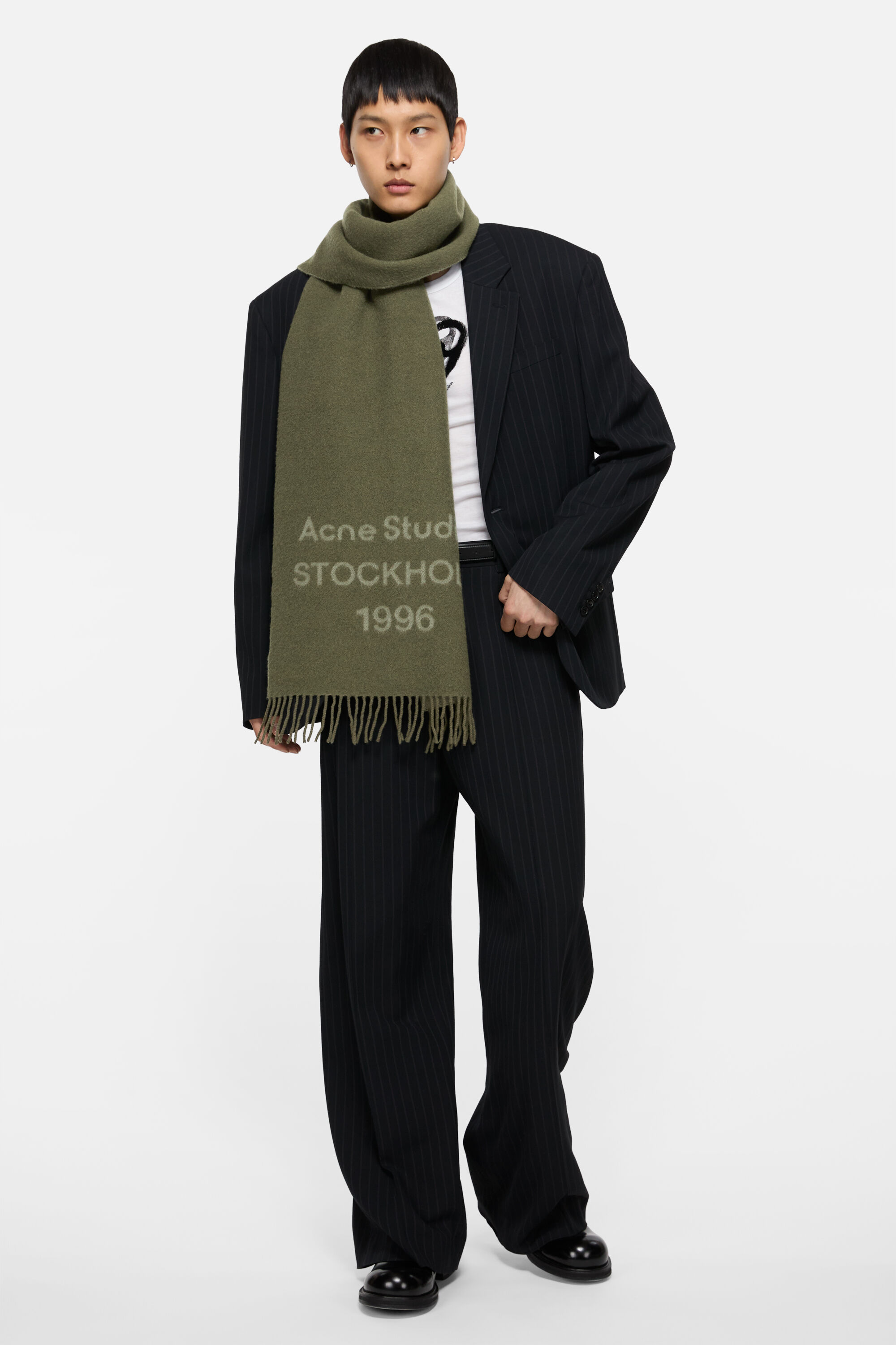 Acne Studios Stockholm 1996 シルクスカーフ 1996 Logo Scarves