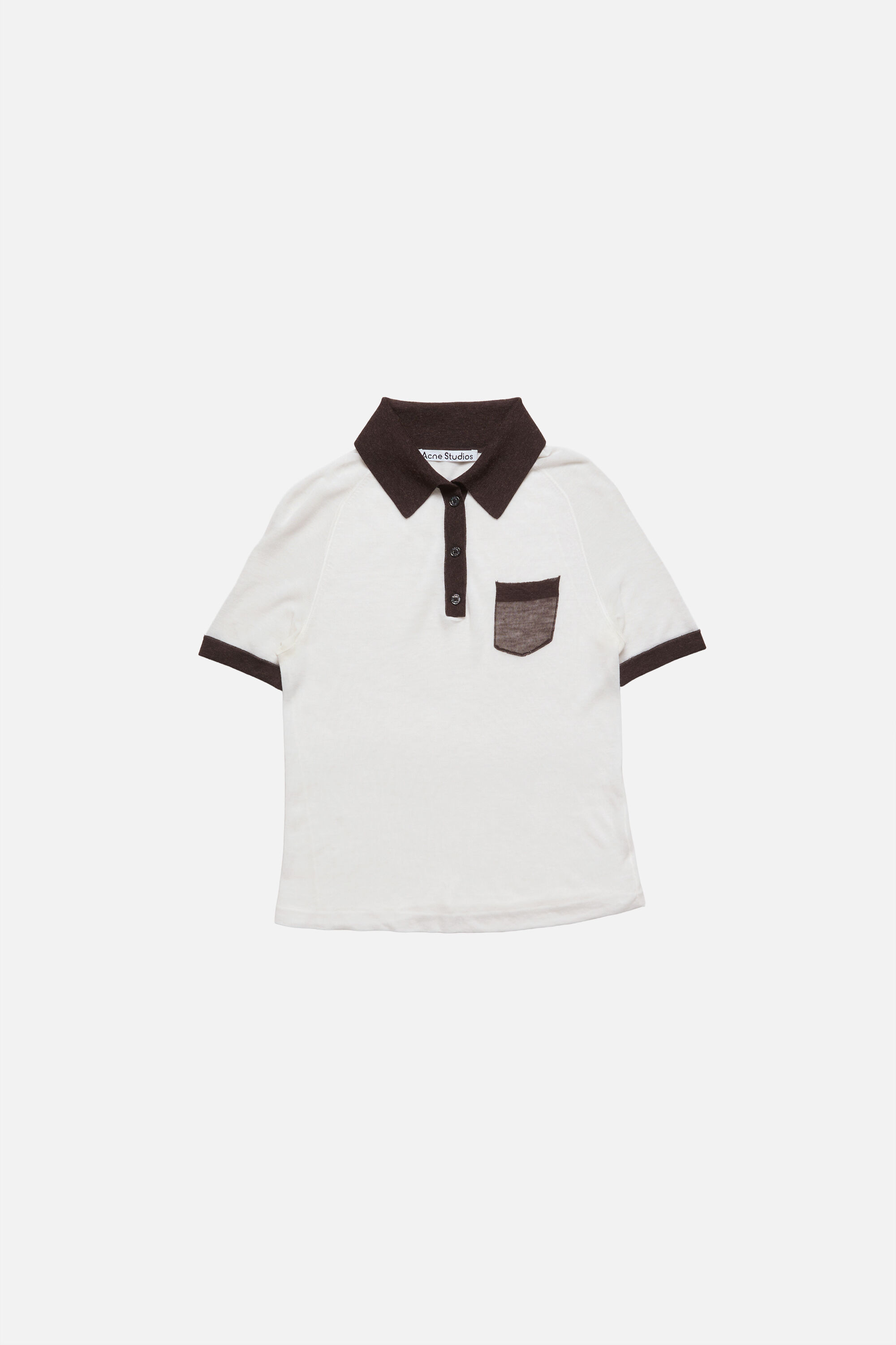 半袖ニット ワッフルニット acne studios ニット イタリア糸・洗える細
