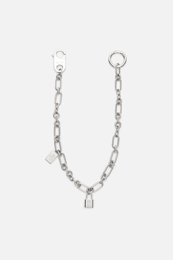 Acne Studios - Padlock chain - Year of the Horse - Vintage silver