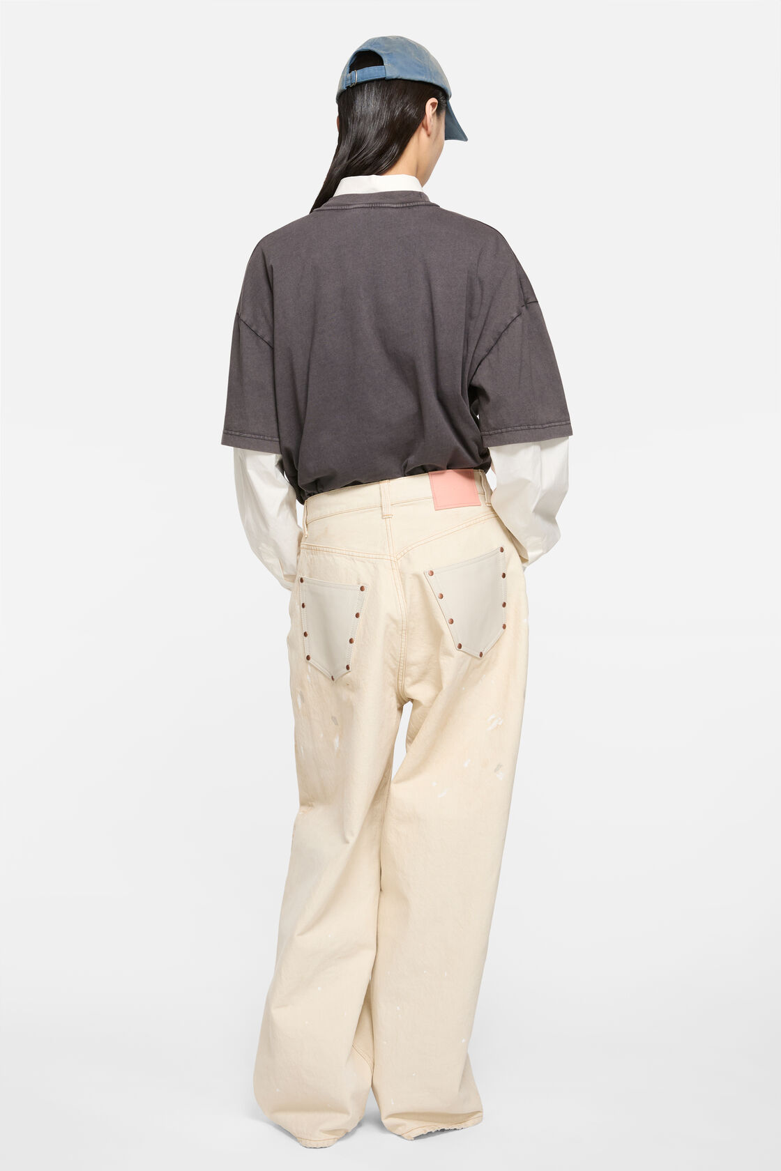 徽标T恤, 褪色黑色, 2000x