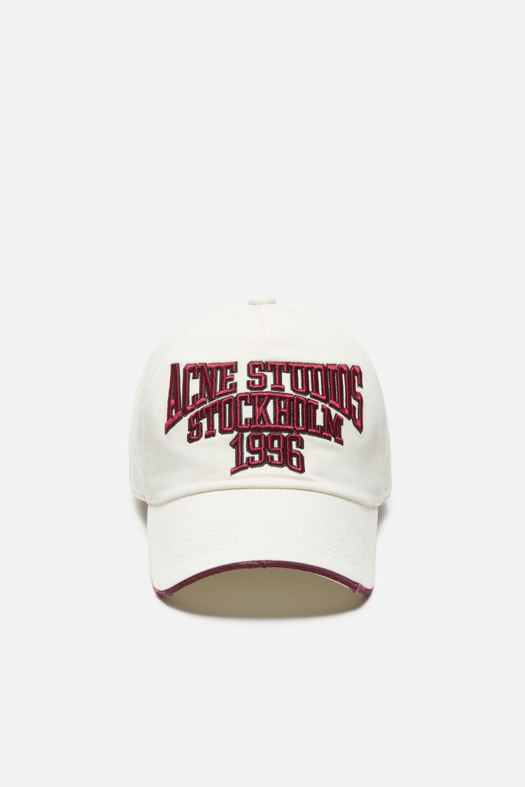 AC-UX-HATS000047, White/red