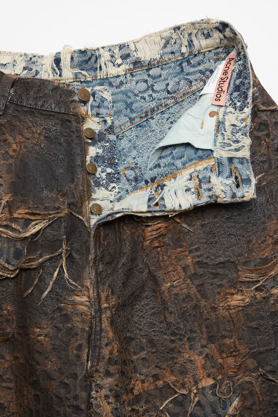 Acne Studios - スーパーバギーフィットジーンズ - 2023 - ブラウン 