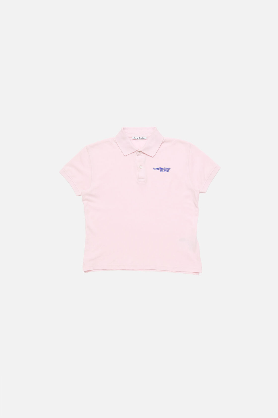 Logo polo t-shirt, Pale Pink, 2000x