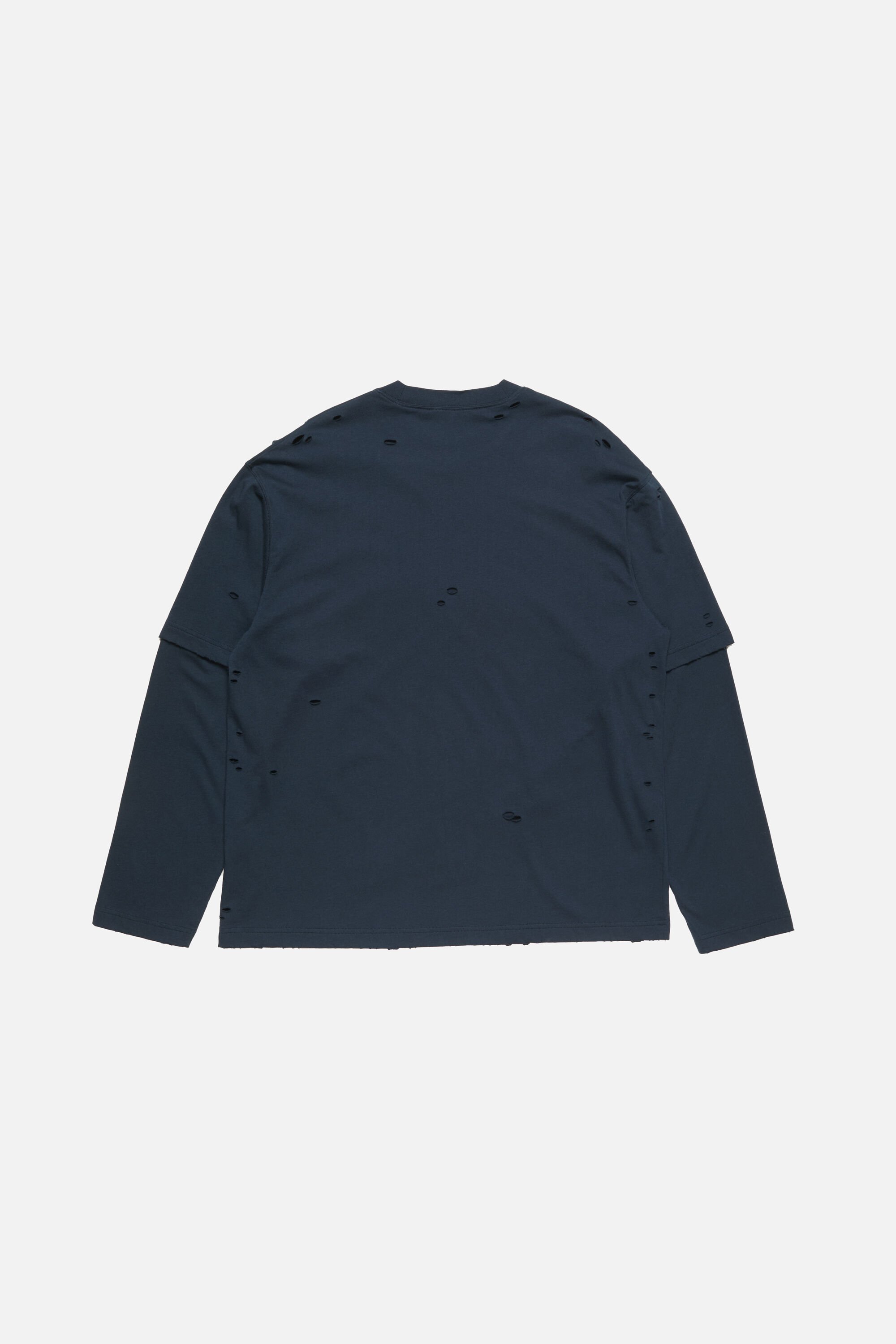 Acne Studios - Layered logo t-shirt - Dark navy