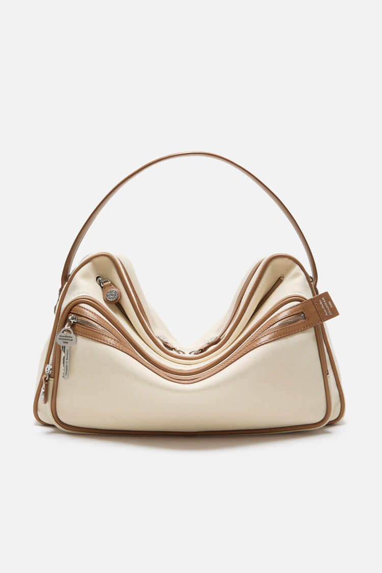 Camero Camera Canvas, Cream beige/brown