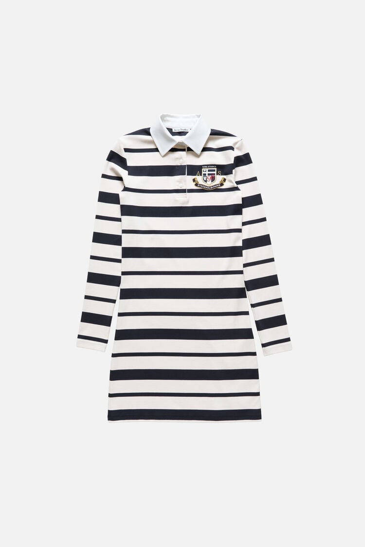 RW-WN-DRES000057, Navy/ecru