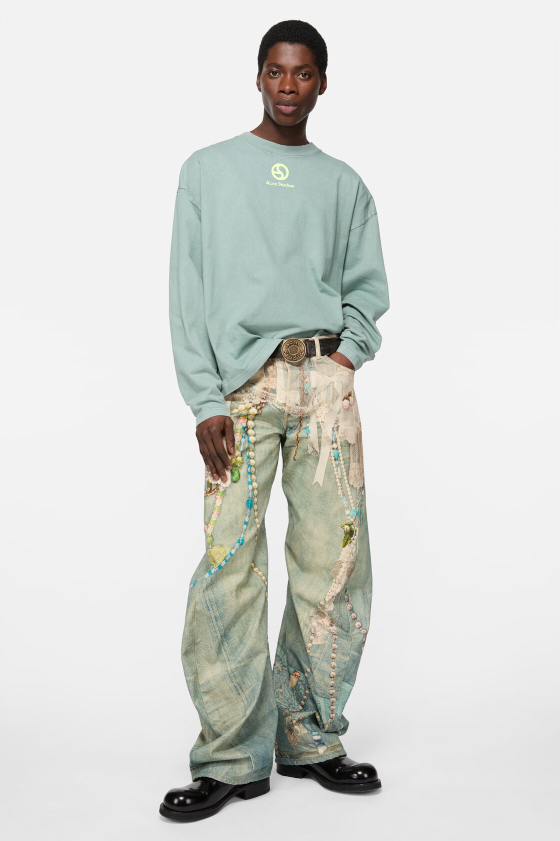 Logo t-shirt, Mint green, 2000x