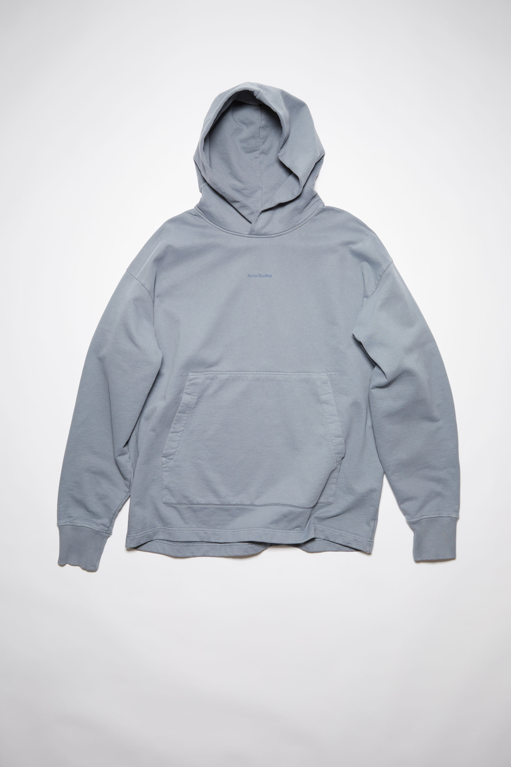 Acne Studios - スタンプロゴフーディ - スチールグレー