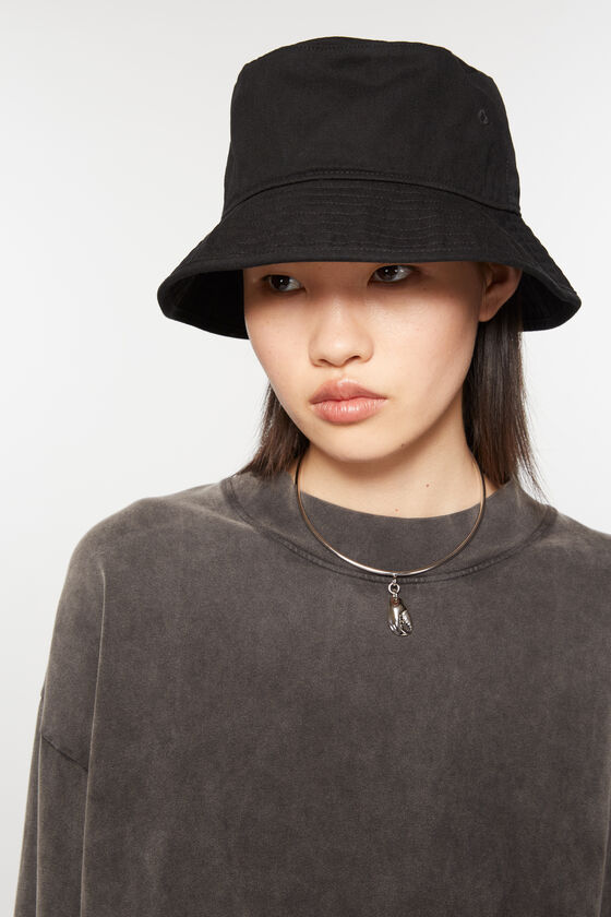 Acne Studios - ツイルバケットハット - ブラック