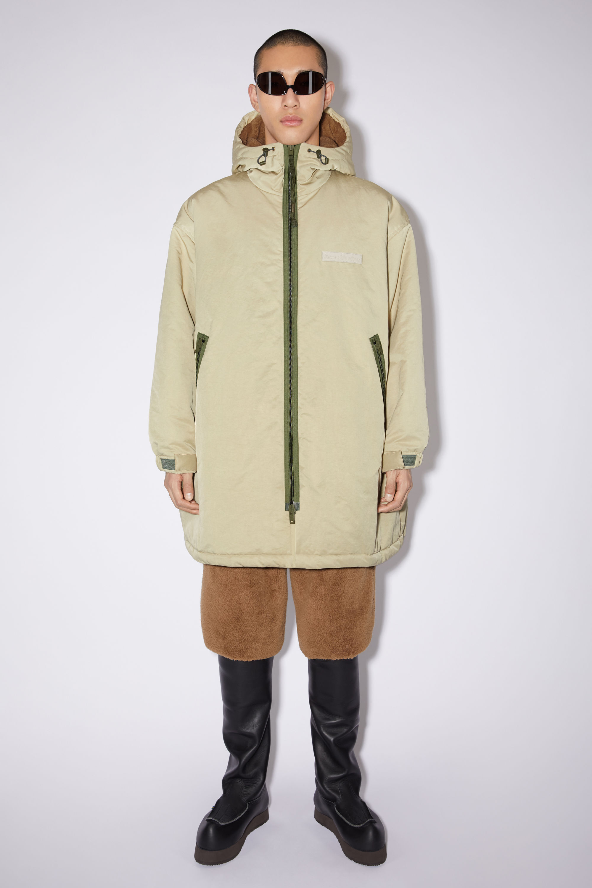 Acne Studios - Padded parka - Light beige