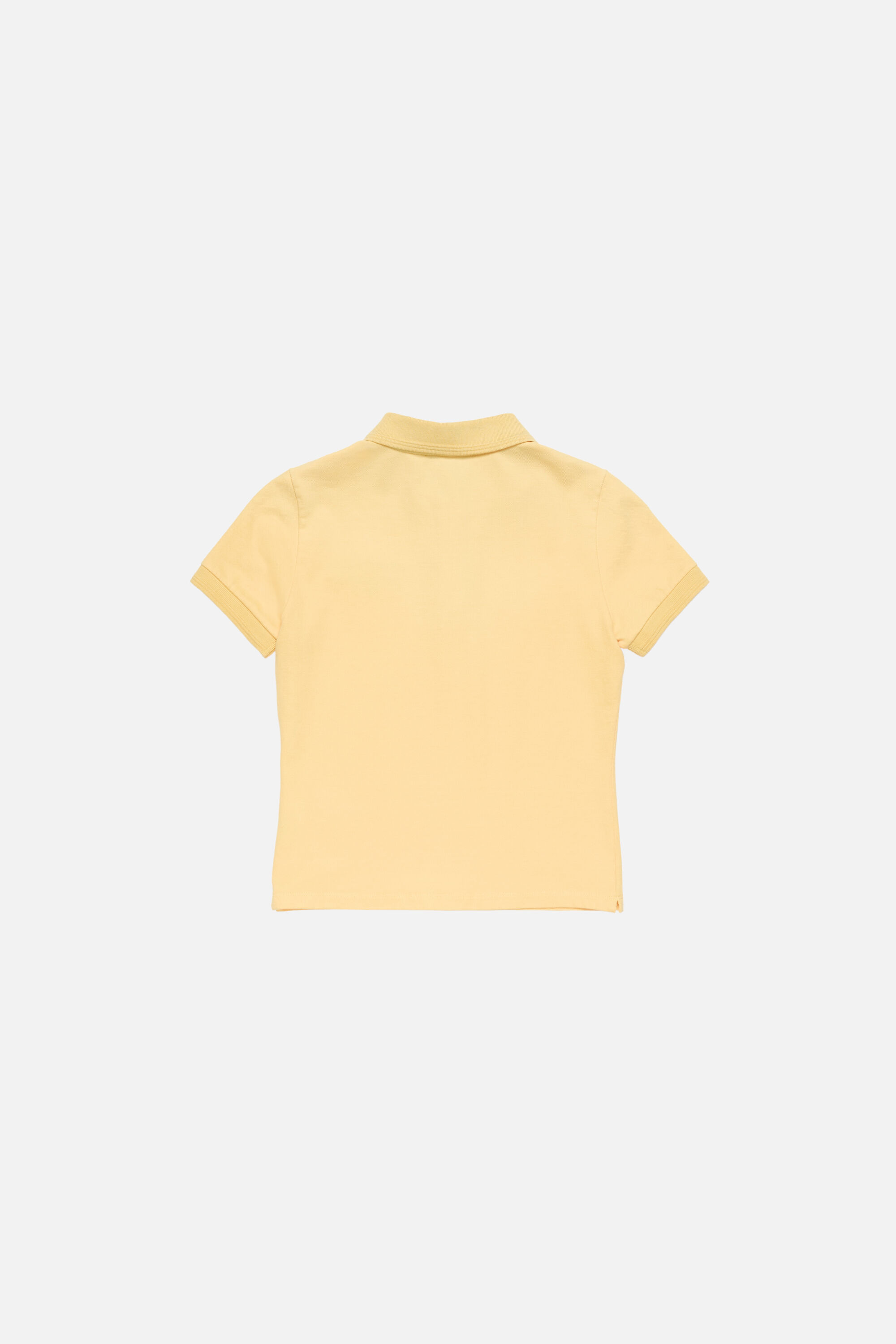 Acne Studios - スプレー加工ポロTシャツ - ウォームイエロー