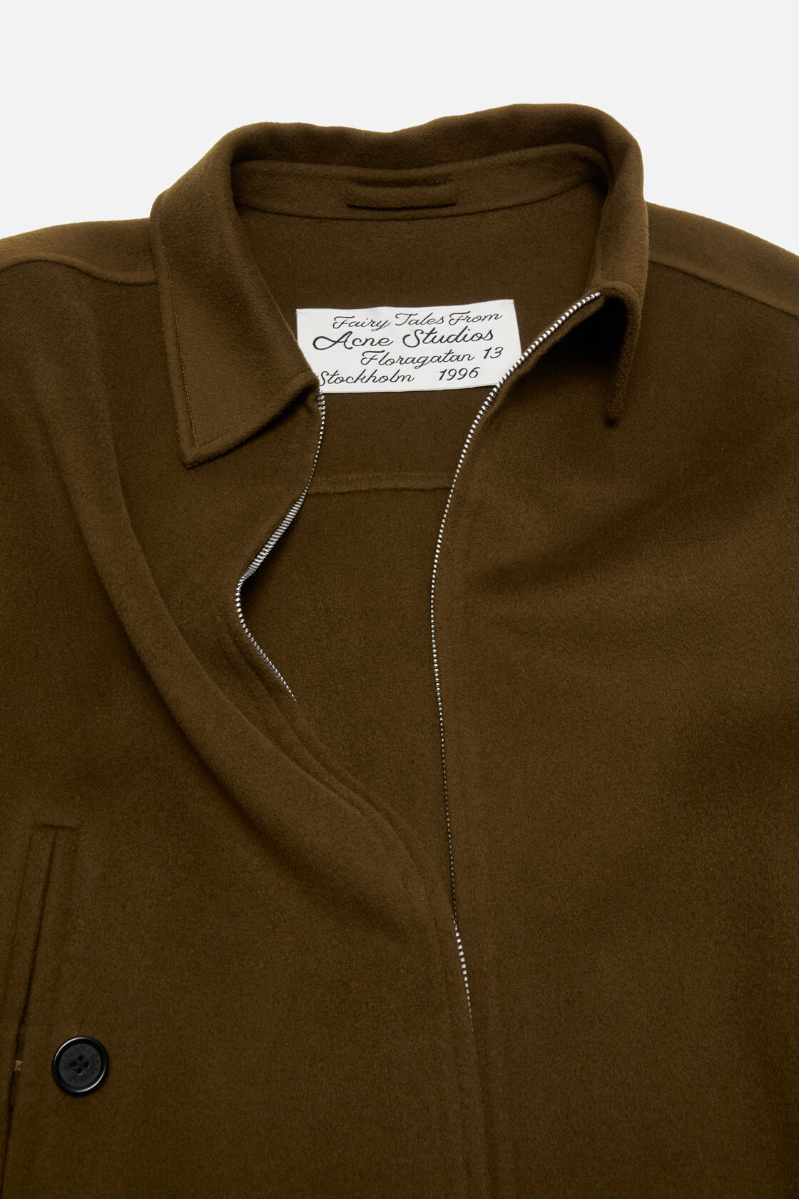 Cashmere jacket, Olive green, 2000x