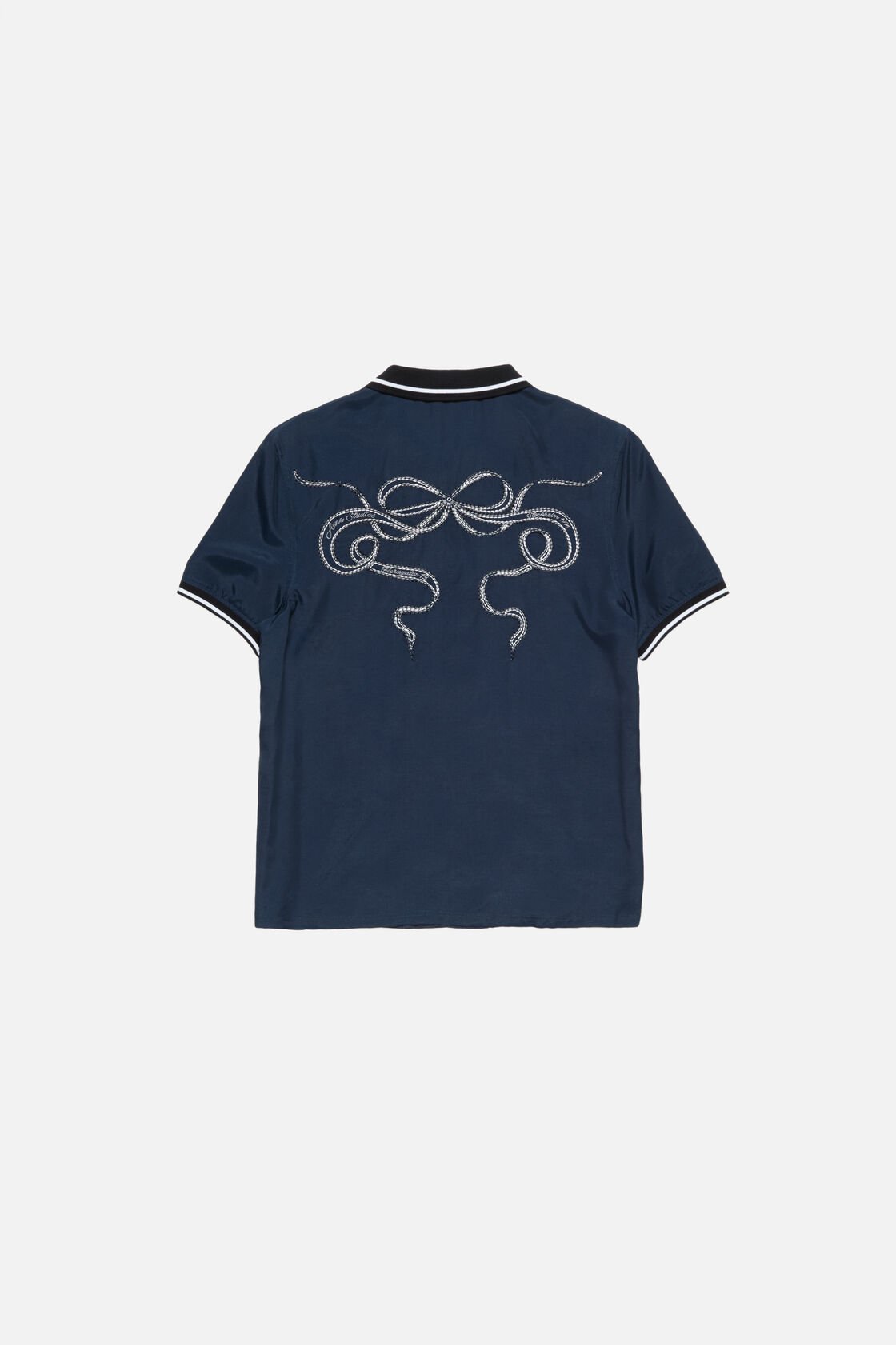 Embroidered button-up, Navy, 2000x