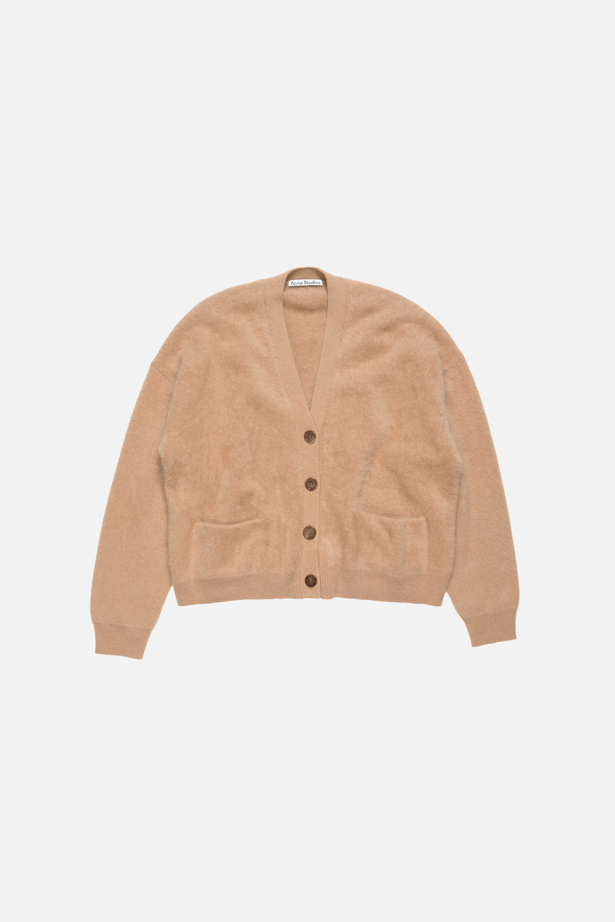 Acne Studios - カシミヤカーディガン - ライトブラウン