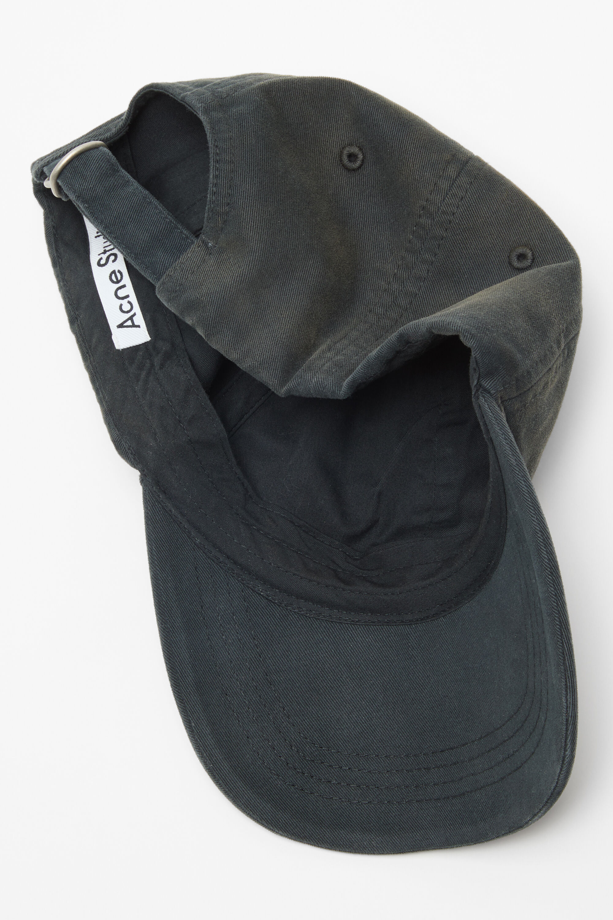 Acne Studios - ウォッシュ加工ロゴベースボールキャップ - フェイ
