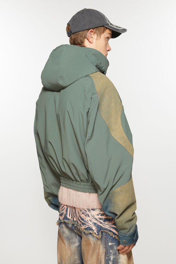Acne Studios - ウインドブレーカージャケット - オリーブグリーン