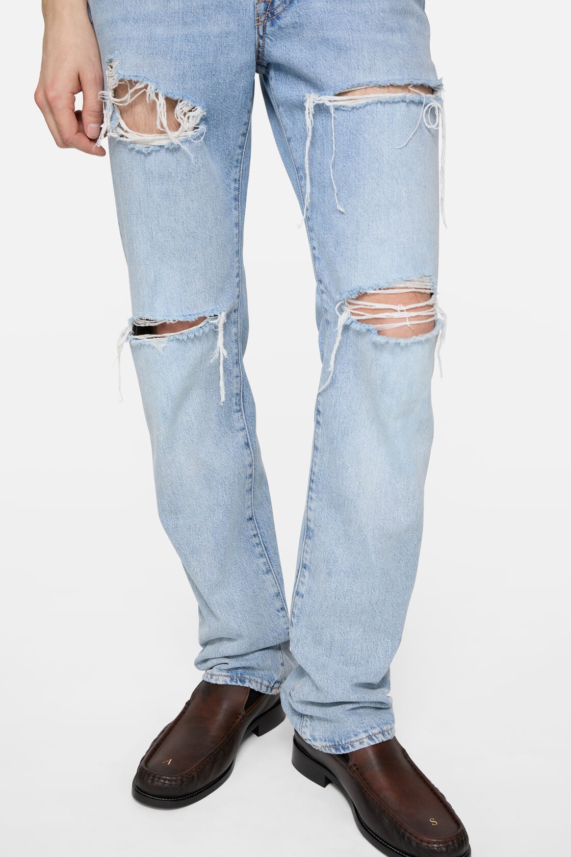 Distressed jeans - 1996M, Light blue, 2000x