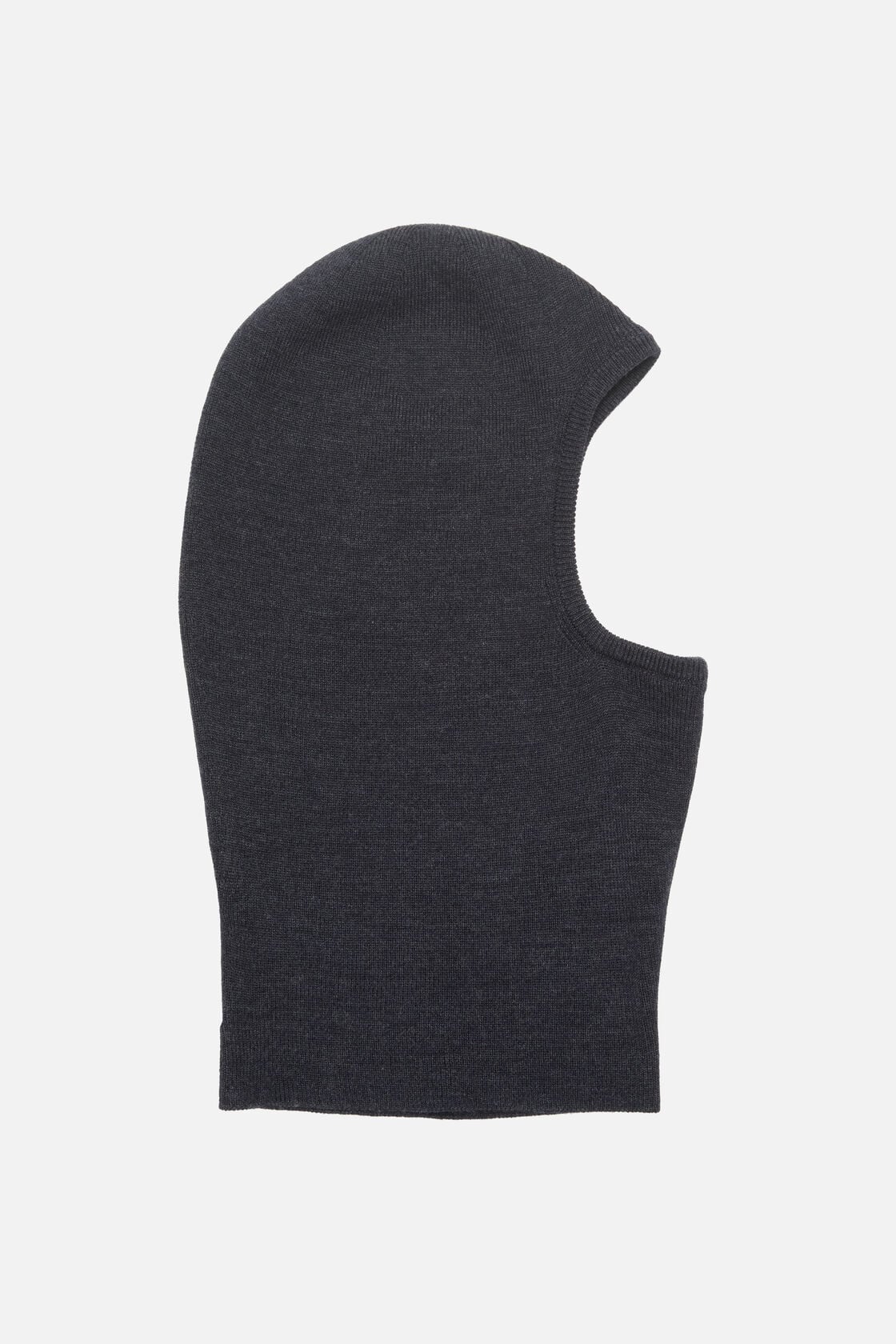 Merino wool balaclava, Dark Navy Melange, 2000x
