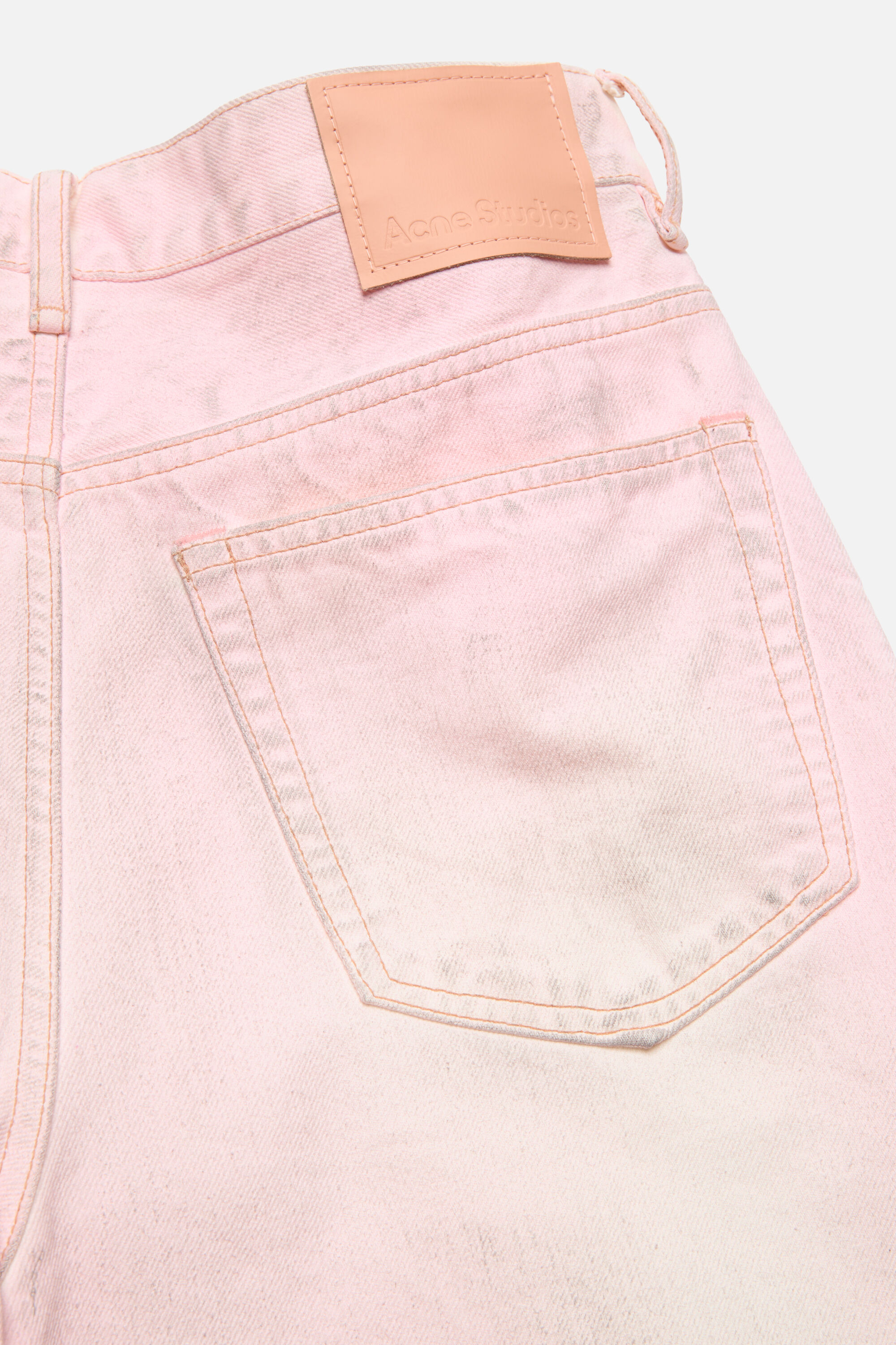 Acne Studios - デニムショーツ - ルーズフィット - ペールピンク