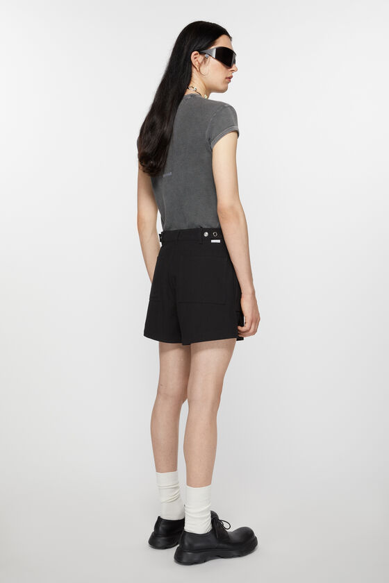 Acne Studios - Shorts aus Twill - Schwarz