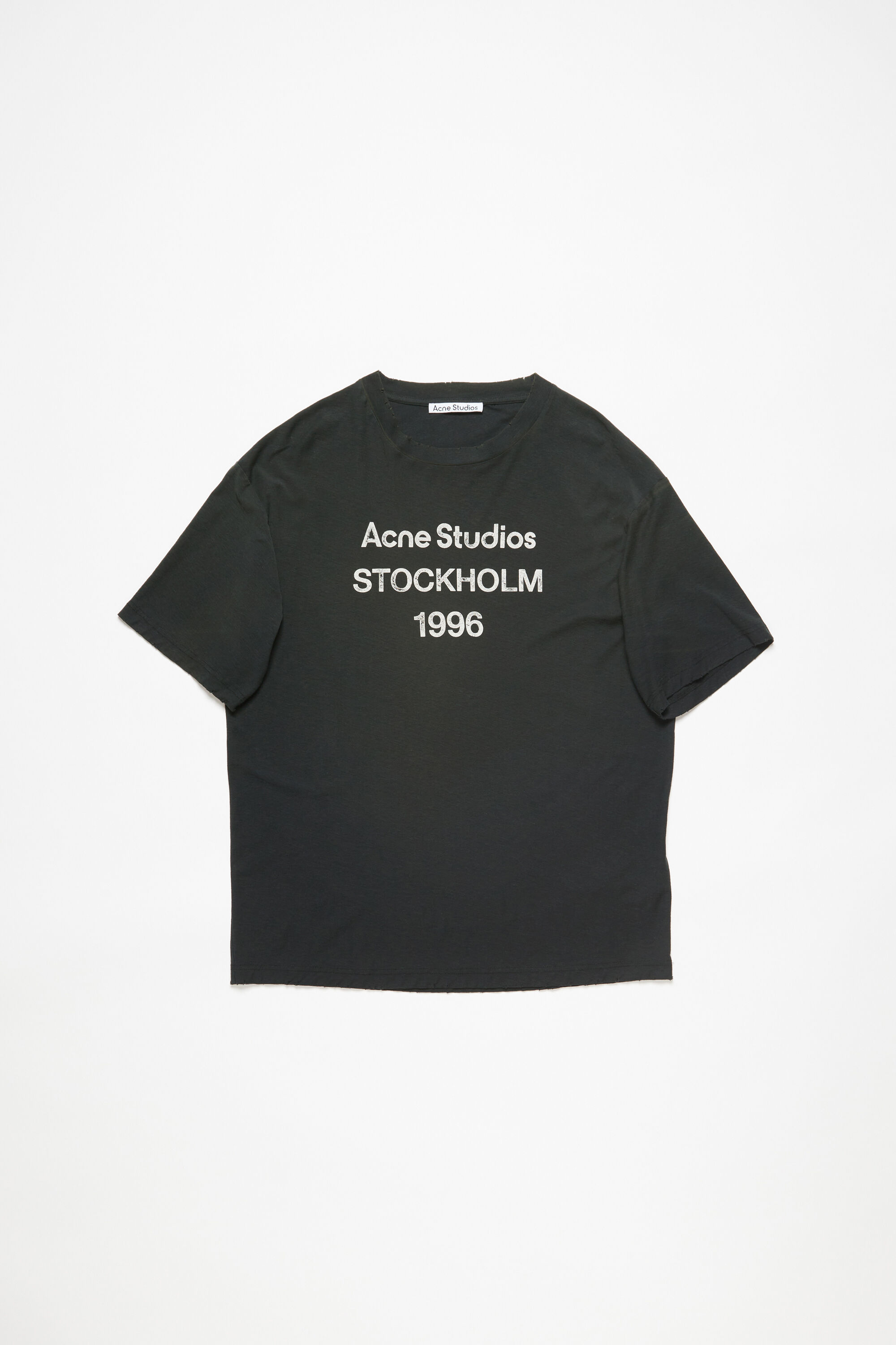 Acne Studious/アクネストゥディオズ ロゴTシャツ ブラック週末限定