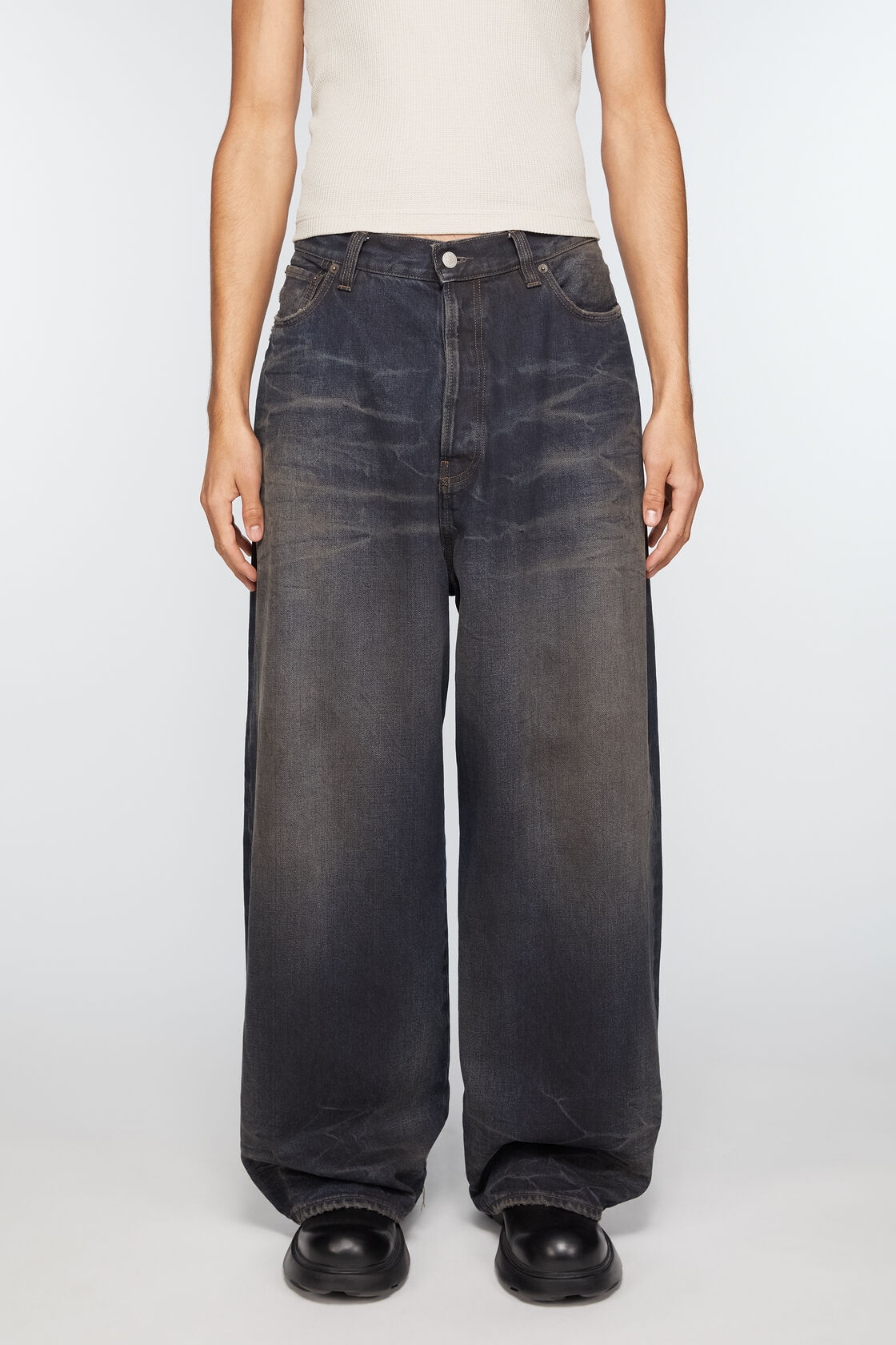 Loose fit jeans - 2023M, Dark Blue, 2000x