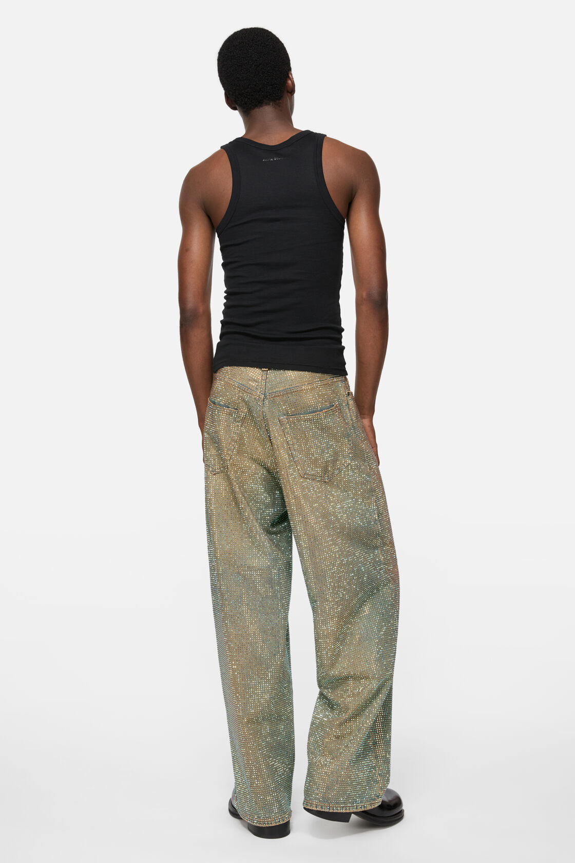 Logo tank top, Black, 2000x