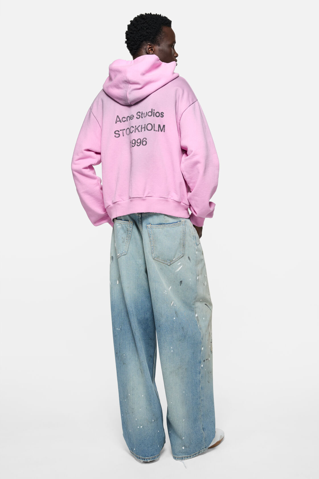 Kapuzenpullover mit Logo, Zuckerwatte rosa, 2000x