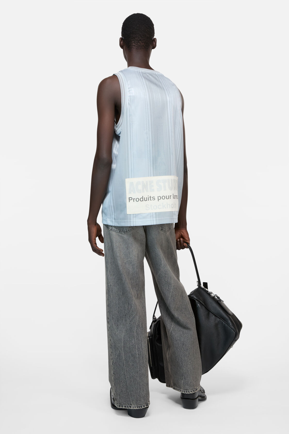 Sports jersey tank top, Grey, 2000x