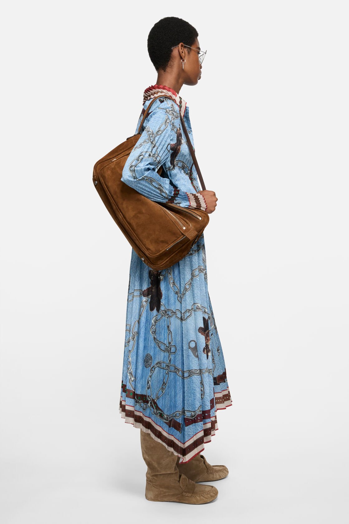 Camero Camera shoulder bag, Cognac brown, 2000x