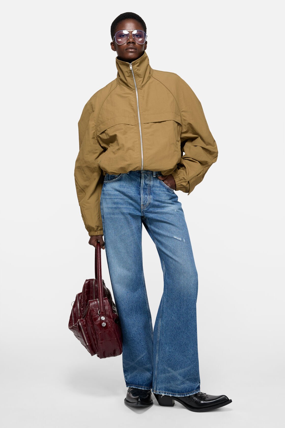 Regular fit jeans - 2022F, Mid blue, 2000x