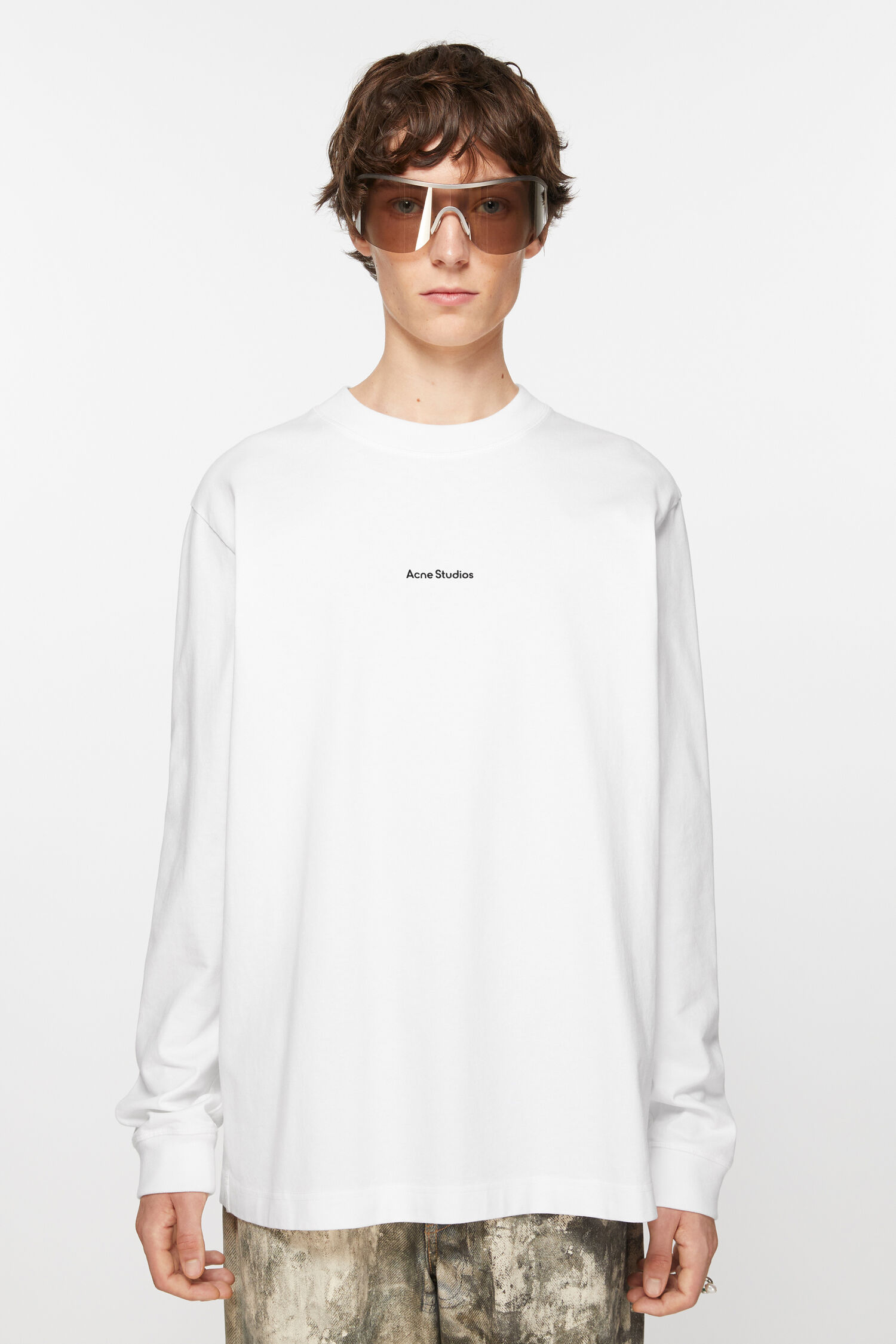 T-shirt Acne Studios Rose - Taille S, Occasion En Parfait état, Bien Entretenu