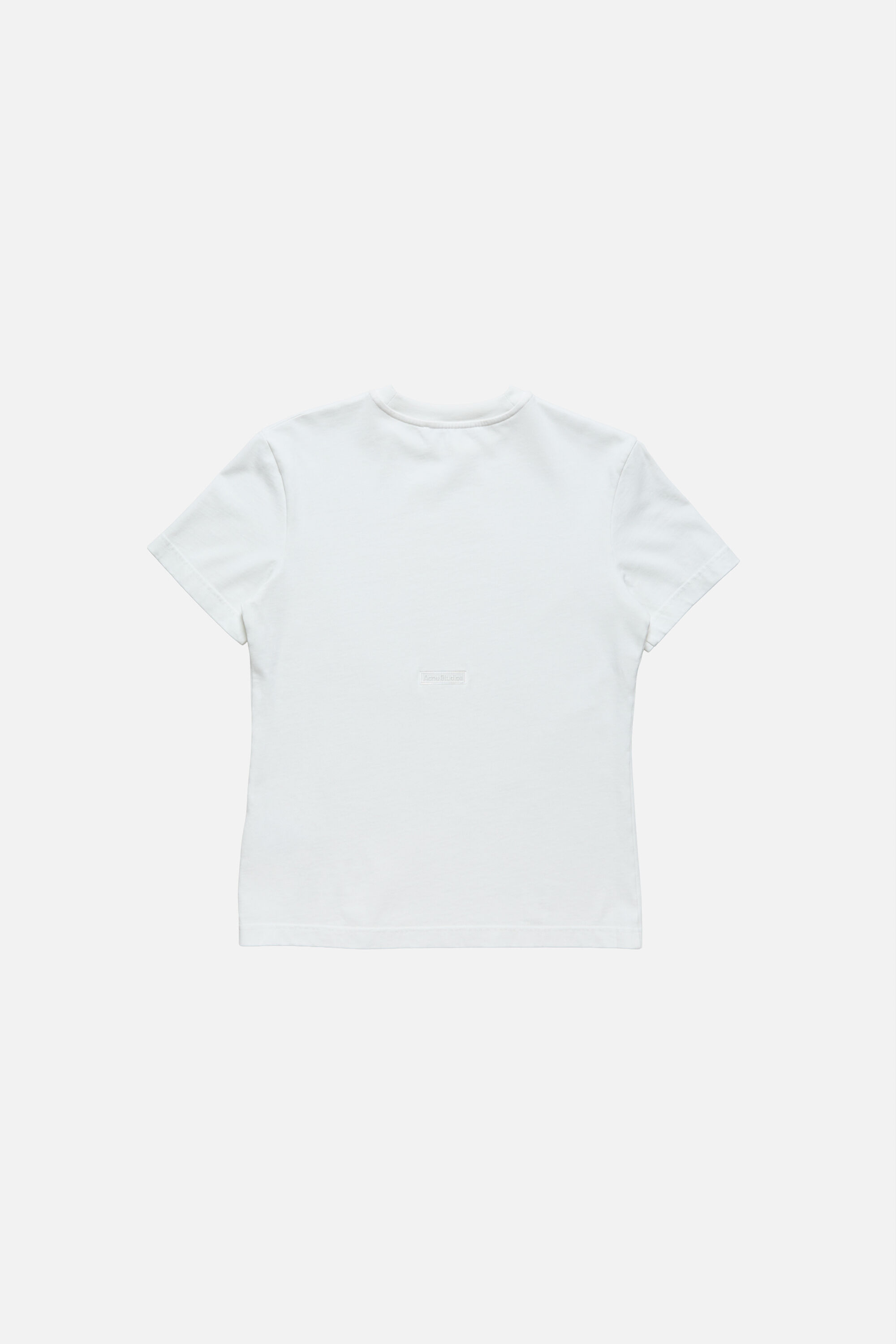 Acne Studios - Rubber logo t-shirt - Ice White