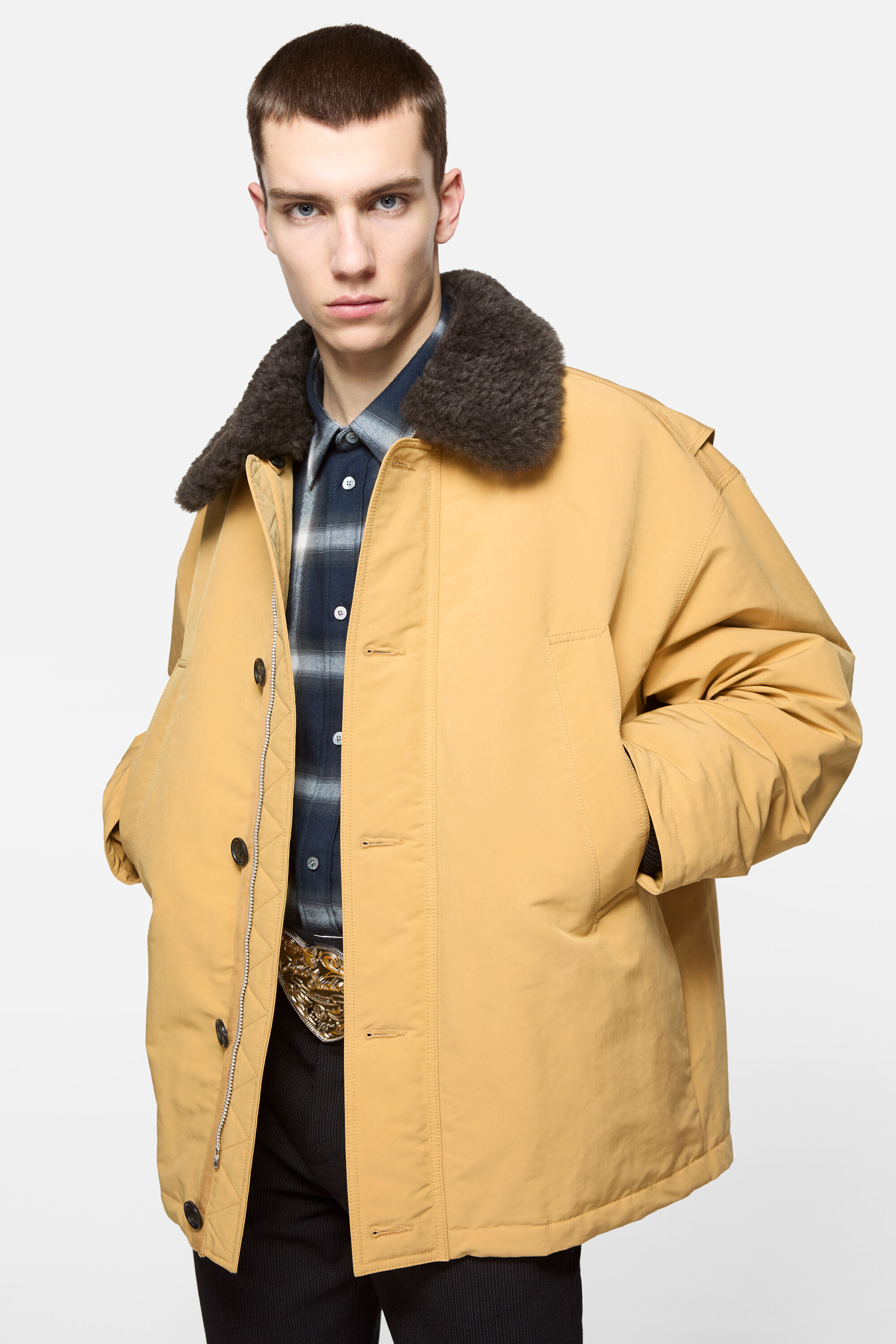 Acne Studios - ナイロンジャケット - サンドベージュ