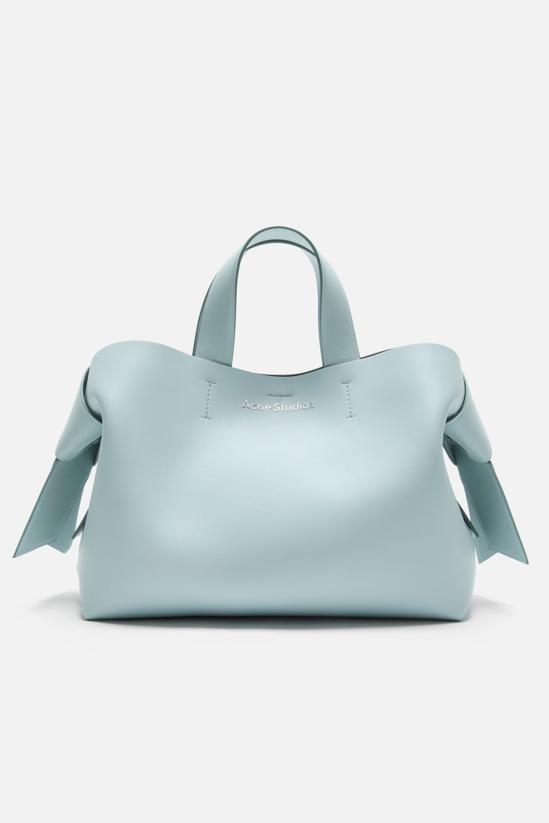 Musubi leather tote, Dusty blue, 2000x