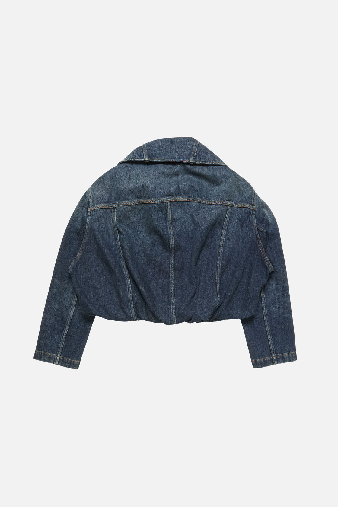 Cropped denim jacket, Dark Blue, 2000x