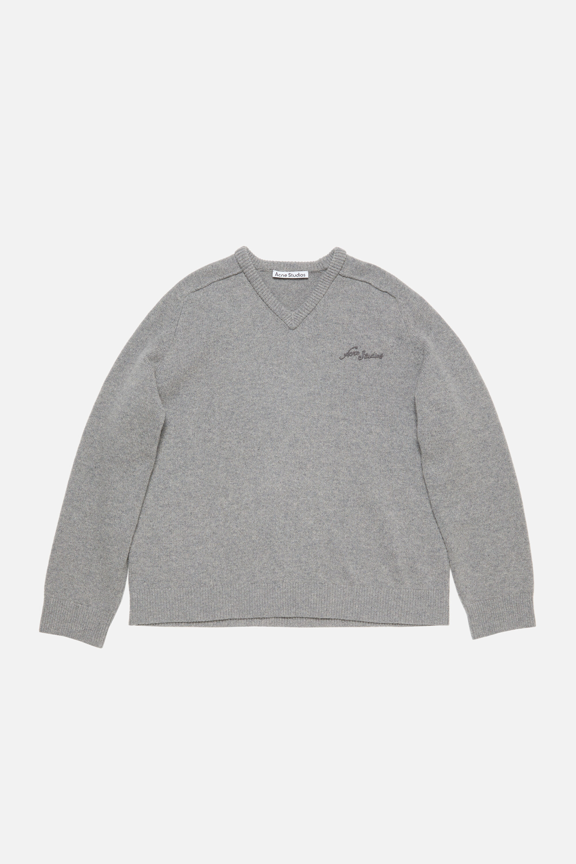 トップス ACNE STUDIOS 2023 A/W KNIT ACNE STUDIOS Brushed knitted sweater | NET-A-PORTER