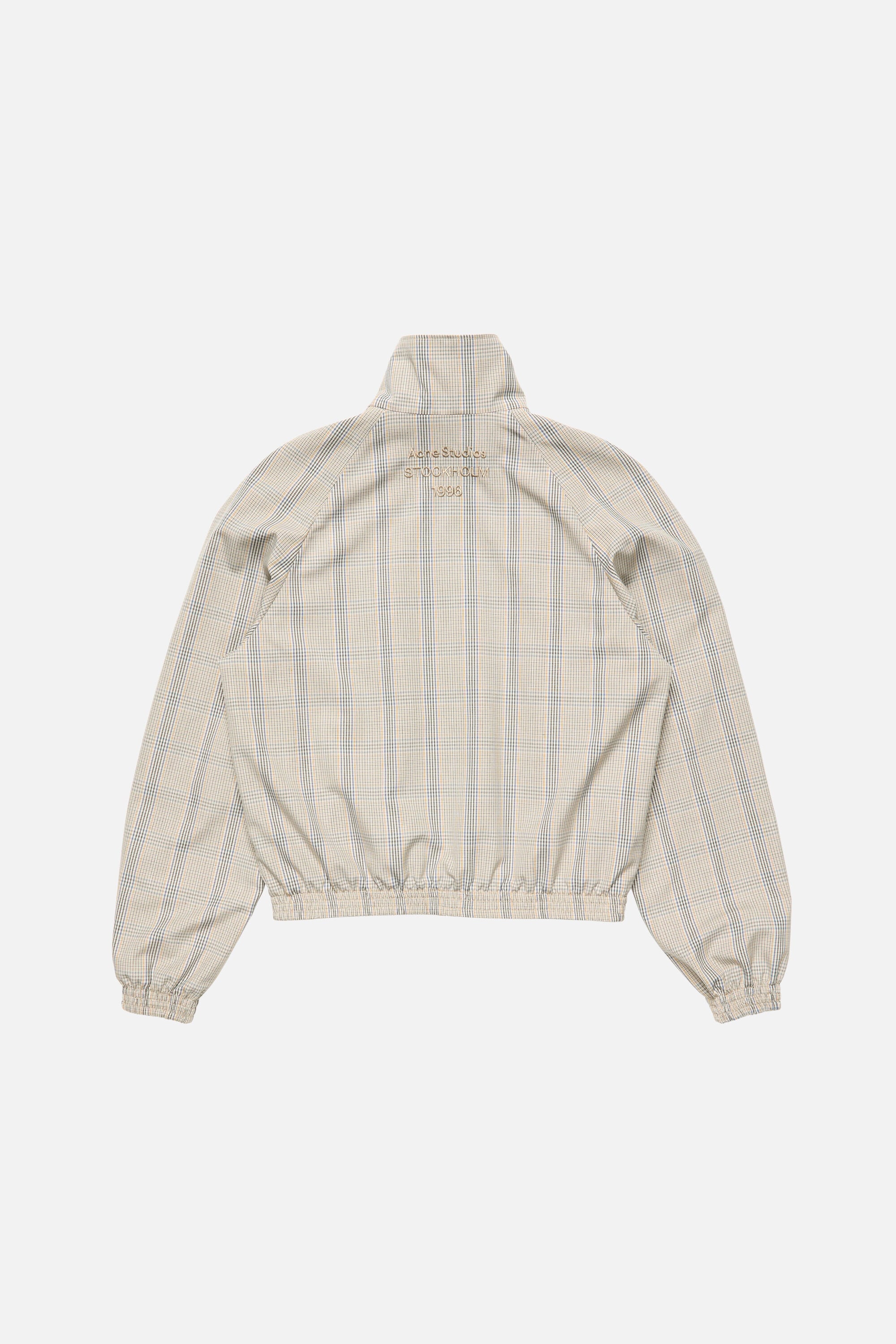 Acne Studios - Lightweight check jacket - Brown/blue
