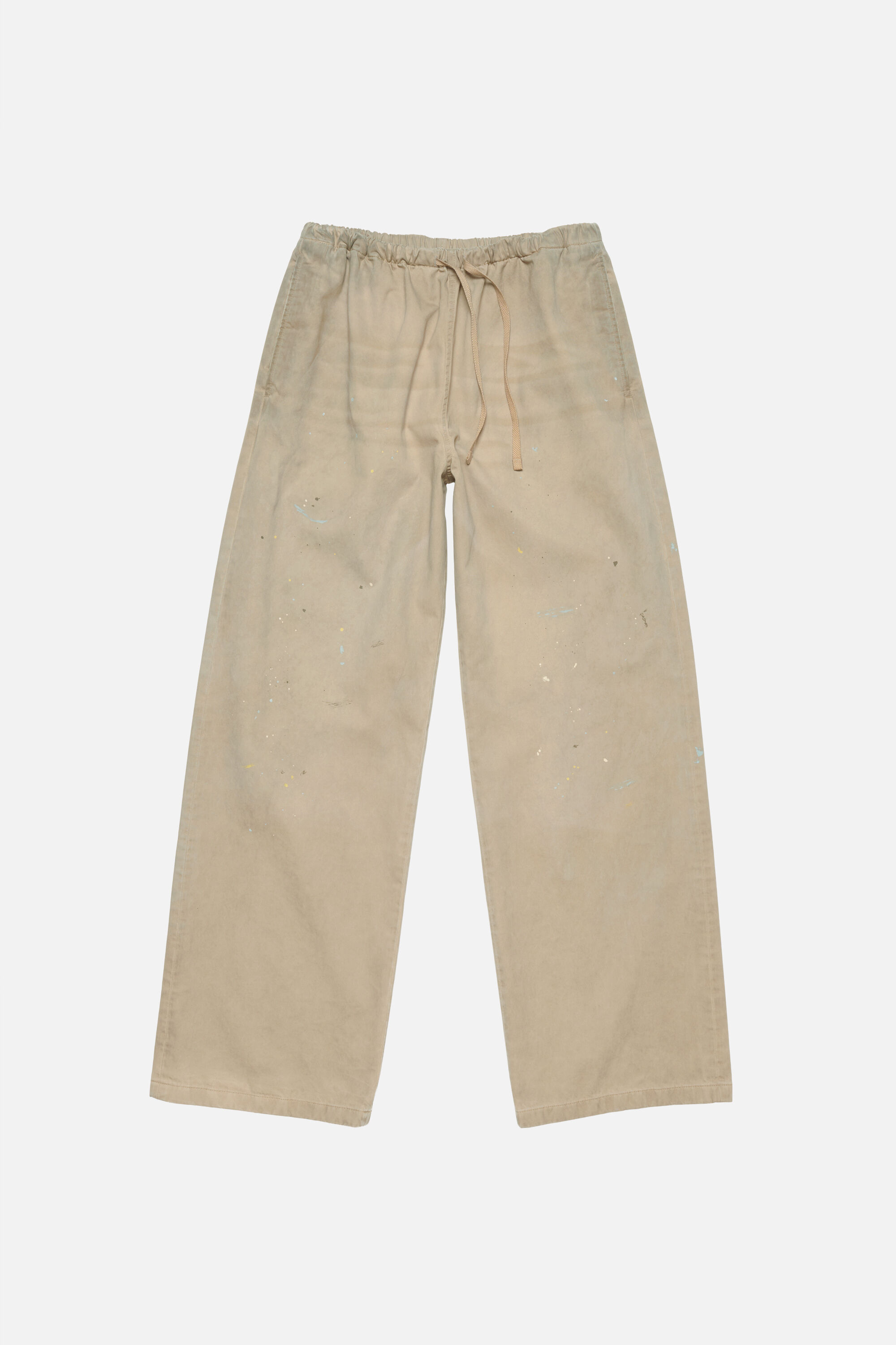 Acne Studios - ウォッシュ加工ツイルトラウザーズ - ライトベージュ
