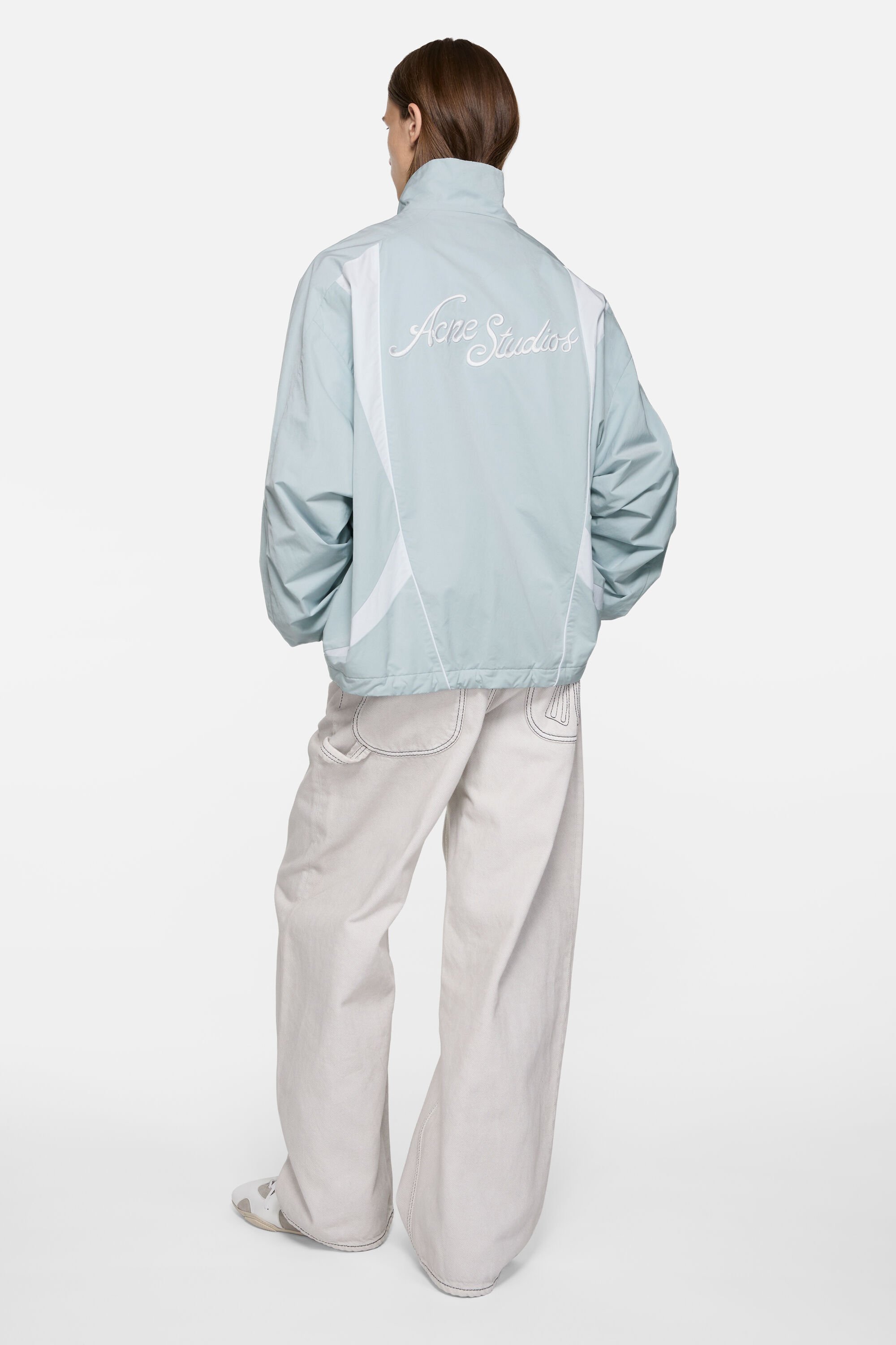 Acne Studios - Technical logo jacket - Cold grey