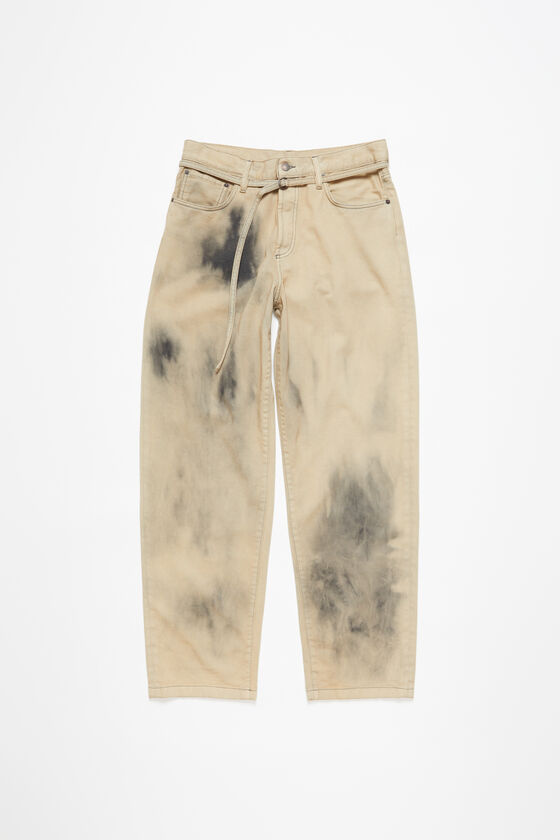 Acne Studios - Jeans mit lockerer Passform - 1991 Toj - Beige/Schwarz