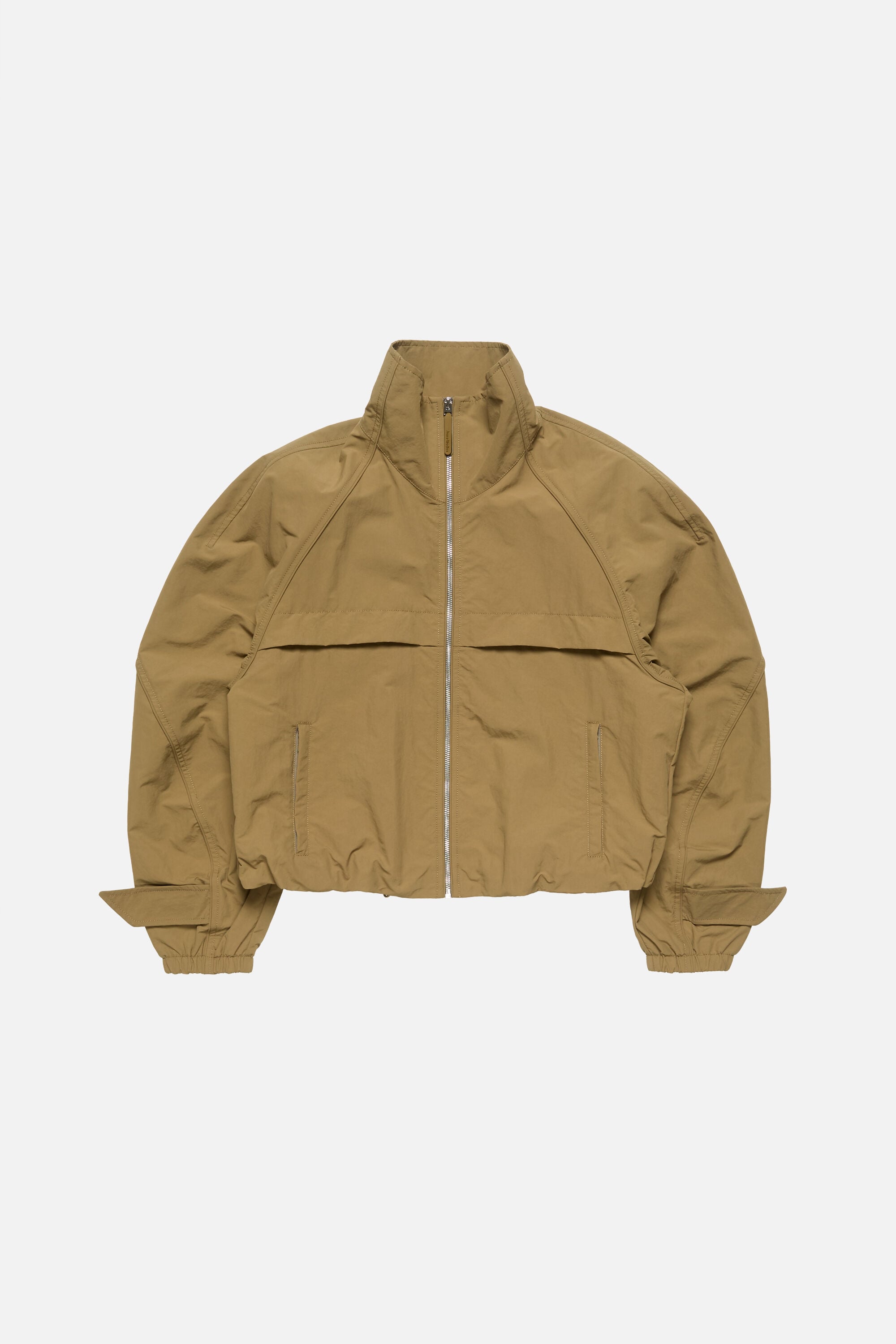 ジャケット・アウター Acne Studios hunting jacket cover all Acne Studios - Nylon logo jacket - Mud grey