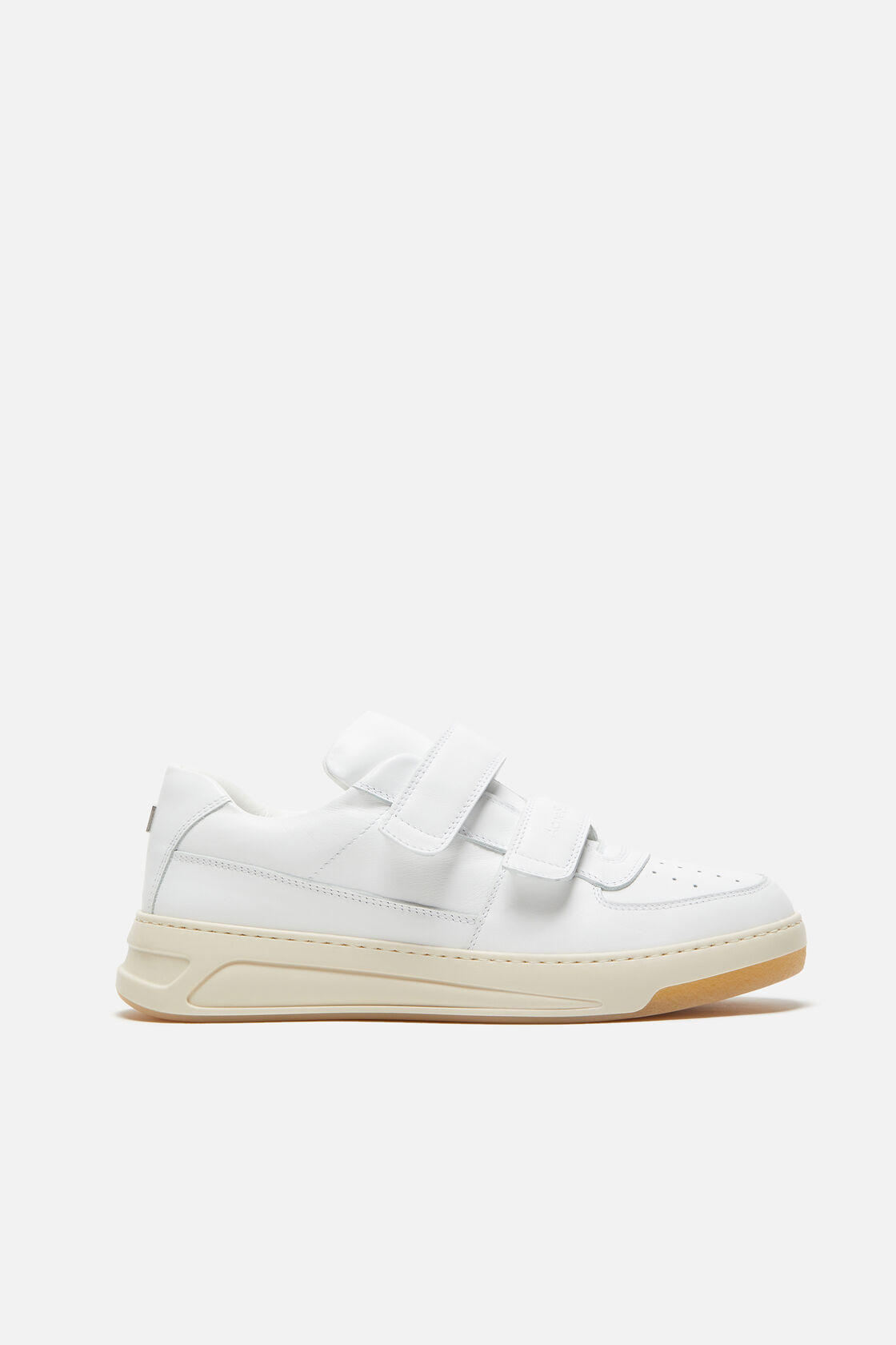 Velcro strap sneakers, Optic white/ecru, 2000x