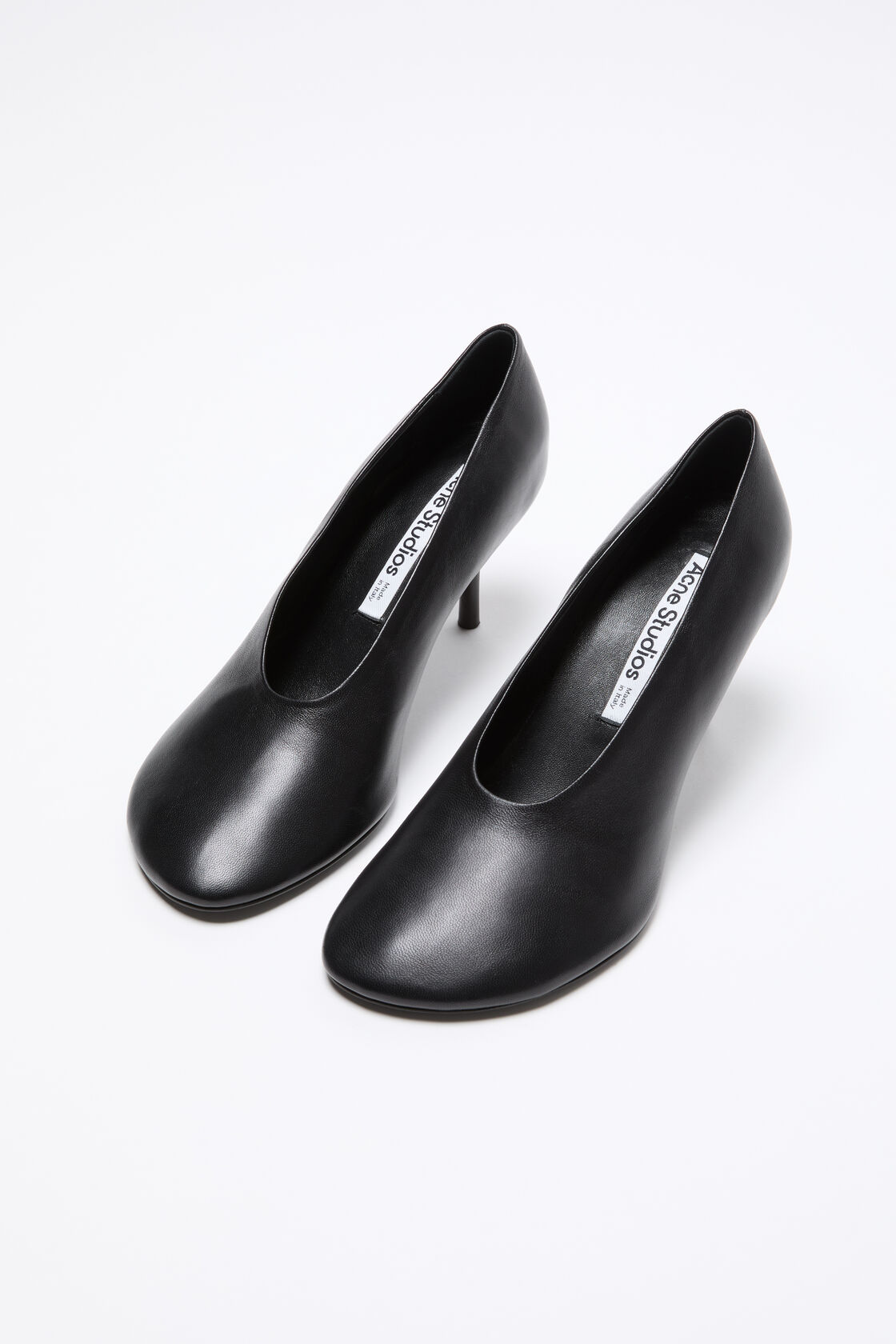 Leather pump, Black, 2000x