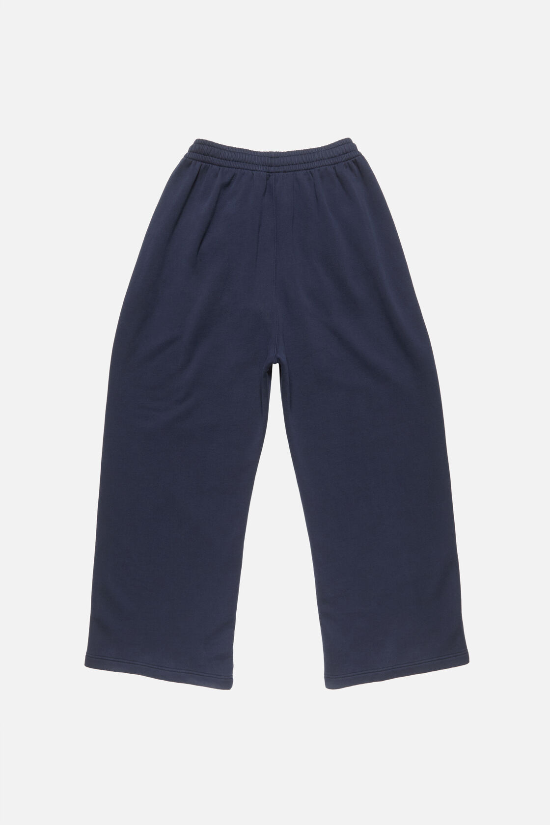 Fleece logo sweatpants, Dark navy, 2000x