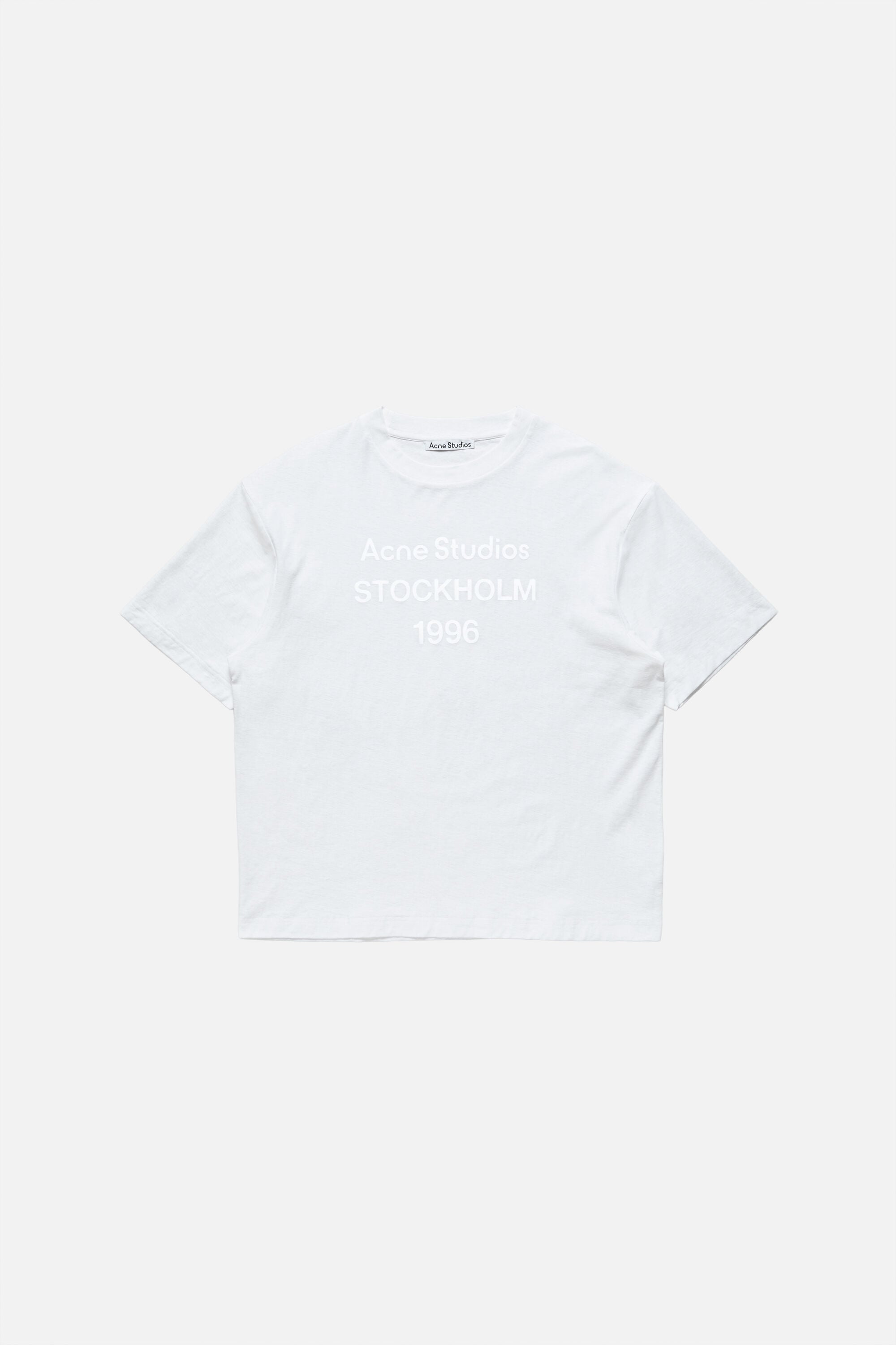 Acne Studios - White 1996 logo t-shirt - White